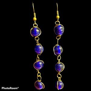 Vintage 90s dangle earrings